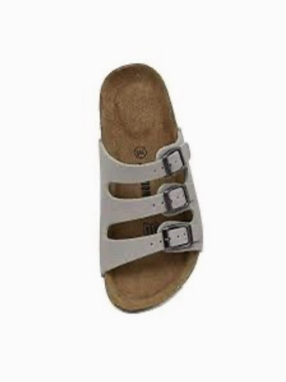 Birkenstock Berki's Sandals Grey Suede Womens 37 Germany 240 L6 M4 Florida